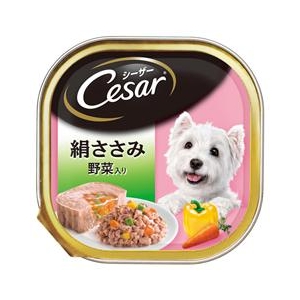 マースジャパンリミテッド シーザー　絹ささみ　野菜入り　100g CE11Nｼ-ｻﾞ-ｷﾇｻｻﾐﾔｻｲｲﾘ100G-イメージ1