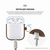 elago AirPods DUO HANG CASE カラビナ付き ダークブラウン EL_APDCSSCDD_DB-イメージ5