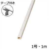 オーム電機 テープ付モール 1号 1m クロス織物 DZ-KMT11NM