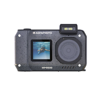 AGFAPHOTO 防水デジタルカメラ ブラック WP9500BK