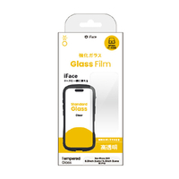 Hamee iPhone 17/17Pro/16Pro用強化ガラスフィルム iFace クリア 41-185777