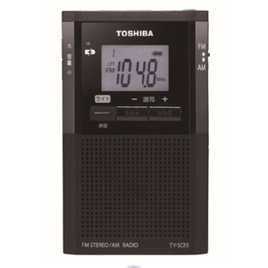 東芝 ポケットラジオ TY-SCR5(K)-イメージ1