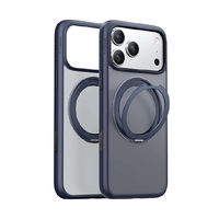 TORRAS iPhone17 Pro用複合素材PC+TPUケース TORRAS OSTAND PRO ミドナイトブルー X00FX2927