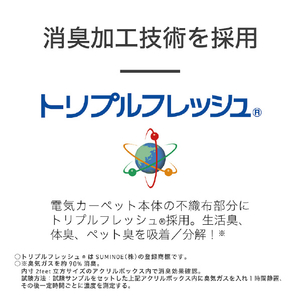 コイズミ 電気カーペット(3畳相当) e angle select KDC30253DE5-イメージ6