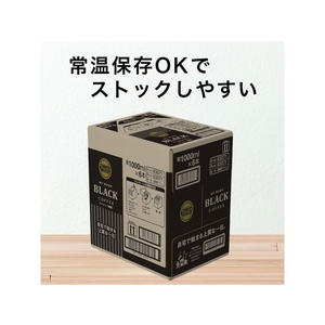 伊藤園 タリーズコーヒー TULLY’S COFFEE BLACK 1L×6本 FCC6452-イメージ3