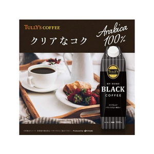 伊藤園 タリーズコーヒー TULLY’S COFFEE BLACK 1L×6本 FCC6452-イメージ4
