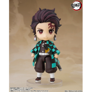 バンダイスピリッツ Figuarts mini 竈門炭治郎 (煉獄杏寿郎の鍔の日輪刀ver．) FMINIｶﾏﾄﾞﾀﾝｼﾞﾛｳﾚﾝｺﾞｸﾂﾊﾞ-イメージ3