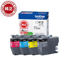 ブラザー インクカートリッジ 4色パック innobella LC412-4PK