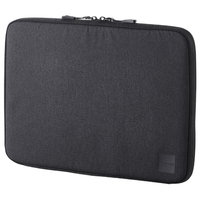 エレコム MacBook Pro 14インチ ( M2 M1 2023 2021 ) パソコンケース 衝撃吸収 ケース 撥水加工 起毛素材 カバー PCケース ブラック ブラック BM-IBPM2114BK