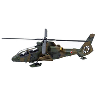 アオシマ 1/72 航空機 No．11 陸上自衛隊 観測ヘリコプター OH-1 & トーイングトラクターセット Aﾐﾘﾀﾘ-15ﾘｸｼﾞﾍﾘOH-1ｾﾂﾄN