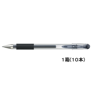三菱鉛筆 ユニボールシグノ 0.5mm 黒 10本 1箱(10本) F856958-UM-15105.24-イメージ1