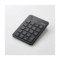 エレコム Bluetooth薄型テンキーパッド ブラック TK-TBP020BK