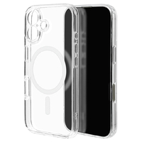 ラスタバナナ iPhone 16用RHINOX 極限保護 ハイブリッドケース TPU×アクリル MAGSAFE対応 クリア 8123IP461HAMLCL