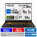 ASUS ASUS TUF Gaming F16 FX608JPR イェーガーグレー FX608JPR-I7R507016G