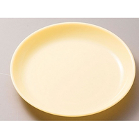 エンテック ポリプロ給食皿15cm (クリーム) FC72041-NO.1711K