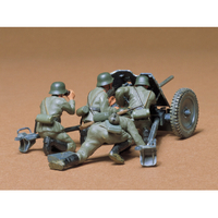タミヤ 1/35 ドイツ･37mm対戦車砲 1/35 ミリタリーミニチュアシリーズ No.35 ﾀﾐﾔMM 37ﾐﾘ ﾀｲｼｴﾝｼﾔﾎｳ ｶｲ