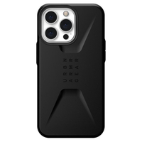 URBAN ARMOR GEAR iPhone 13 Pro用耐衝撃ケース UAG CIVILIAN ブラック UAG-IPH21MB-C-BK