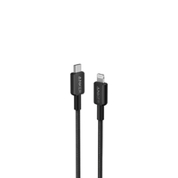 Anker Anker 322 高耐久ナイロン USB-C & Lightning ケーブル 0．9m ブラック A81B5N11