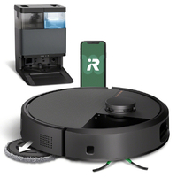 iRobot Roomba Plus 505 Combo ロボット + AutoWash 充電ステーション ブラック N185060