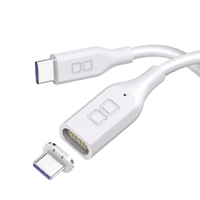 CIO マグネットシリコンケーブルCtoC 100W 2m ホワイト CIO-SLMG-CC2-WH