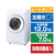 東芝 【左開き】ドラム式洗濯乾燥機 ZABOON グランホワイト TW-127XM5L(W)-イメージ1