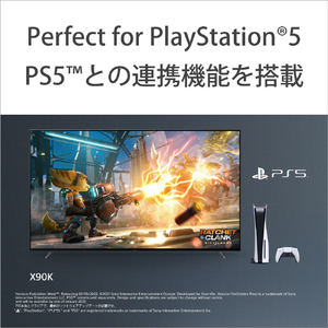 SONY 75V型4Kチューナー内蔵4K対応液晶テレビ BRAVIA XRJ-75X90K-イメージ12