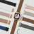 GAACAL Apple Watch Series 1-8/SE1-2(38/40/41mm)用マグネット式PUレザーバンド グレー W00186GYA-イメージ4