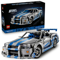 レゴジャパン LEGO 42210ワイルド・スピード 日産スカイラインGT-R (R34) 42210ﾜｲﾙﾄﾞSｽｶｲﾗｲﾝGT-RR34