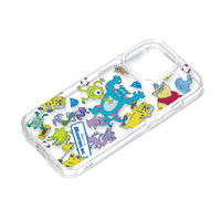 PGA iPhone 15 Pro用クリアハイブリッドケース モンスターズ・インク PG-D23BPT14MOI