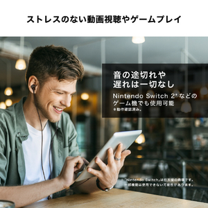 オーディオテクニカ ノイズキャンセリングUSB Type-C用イヤホン ブラック ATH-CKD7NC BK-イメージ11