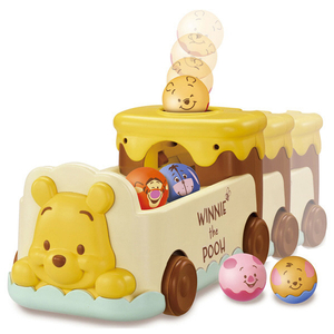 タカラトミー おいかけて♪かぞえて♪2WAYボールバス くまのプーさん ｵｲｶｹﾃｶｿﾞｴﾃ2WAYﾎﾞ-ﾙﾊﾞｽﾌﾟ--イメージ1
