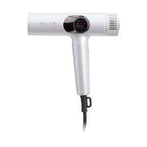 ドウシシャ ヘアドライヤー ゴリラのひとふき ホワイト GRD-2501WH-イメージ2