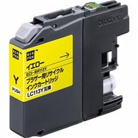 エコリカ リサイクルインクカートリッジ イエロー ECI-BR113Y