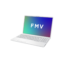 富士通 ノートパソコン FMV A55-L3W 16型WUXGA/Ryzen AI 5/ Radeon840M/メモリ16GB/約512GB SSD/DVD/WiFi 7 シルキーホワイト K0AXJR04JF