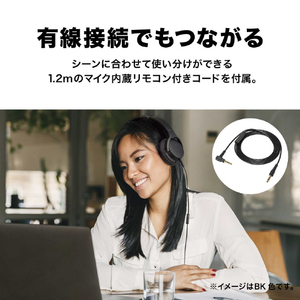 オーディオテクニカ ワイヤレスヘッドホン ブラック ATH-S220BT BK-イメージ13