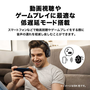 オーディオテクニカ ワイヤレスヘッドホン ブラックレッド ATH-S220BT BRD-イメージ12