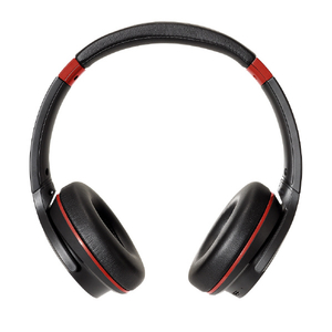 オーディオテクニカ ワイヤレスヘッドホン ブラックレッド ATH-S220BT BRD-イメージ5