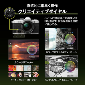 OMデジタルソリューションズ デジタル一眼カメラ OM-3 12-45mm F4．0 PROレンズキット OMSYSTEM ブラック OM-3 12-45MMF4.0PROKITSLV-イメージ9