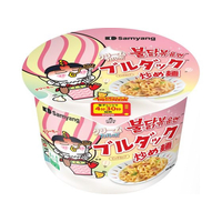 三菱ジャパン 三養ジャパン/クリームカルボナーラ ブルダック炒め麺 ビッグカップ FC116RW