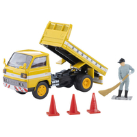 トミーテック トミカリミテッドヴィンテージ NEO LV-N369a 三菱ふそう キャンター ダンプトラック 道路維持作業車 フィギュア付 (Y)イエロー LVN369Aﾐﾂﾋﾞｼﾌｿｳｷﾔﾝﾀ-ﾀﾞﾝﾌﾟ
