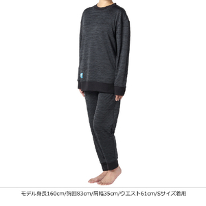 コラントッテ リカバリーウェア ロングスリーブ M RESNO 杢グレー AJCJC09M-イメージ7