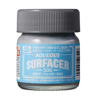 GSIクレオス 水性ホワイトサーフェイサー500(40ml) HSF04ｽｲｾｲｻ-ﾌｴｲｻ-500