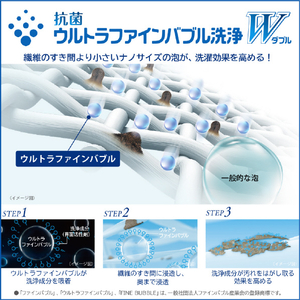 東芝 10．0kgインバーター洗濯乾燥機 ZABOON ボルドーブラウン AW-10VP4(T)-イメージ2