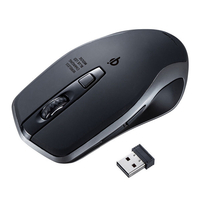 サンワサプライ ワイヤレス充電マウス ブラック MA-WBL157BK