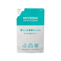 ミヨシ石鹸 暮らしの重曹せっけんエリそで泡スプレー詰替230mL エリそで泡スプレー詰替え230ml F029142