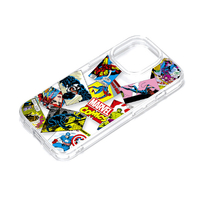 PGA iPhone 15 Pro Max用クリアハイブリッドケース マーベル PG-D23DPT21MVL
