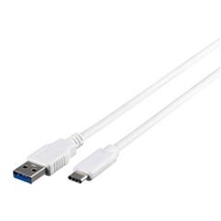 BUFFALO USB3．1 Gen1ケーブル(A to C) (2．0m) ホワイト BSUAC31120WH