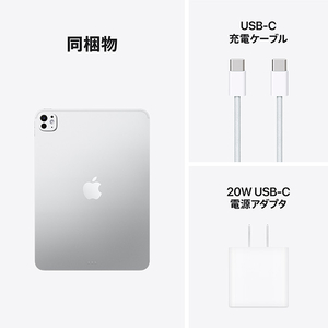 Apple 11インチiPad Pro Wi-Fiモデル 512GB(標準ガラス搭載) 11インチiPad Pro Wi-Fiモデル シルバー MDWN4J/A-イメージ9