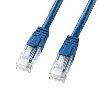 サンワサプライ つめ折れ防止カテゴリ6LANケーブル(10m) ブルー KB-T6TS-10BLN