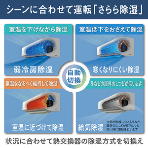 ダイキン 「工事代金別」 8畳 フィルター自動清掃 省エネハイパワーエアコン e angle select うるさらX Rシリーズ ATR25ASE6-WS-イメージ20